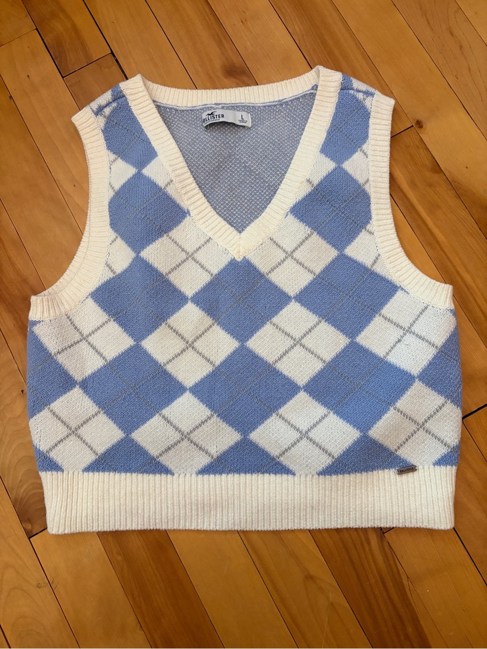 Hollister - Argyle Vest